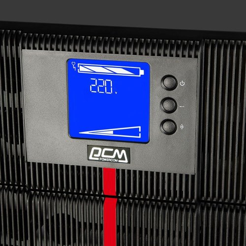 ДБЖ безперервної дії Powercom Macan (MAC/MRT) 6000VA 6000W з LCD-дисплеєм MAC6000
