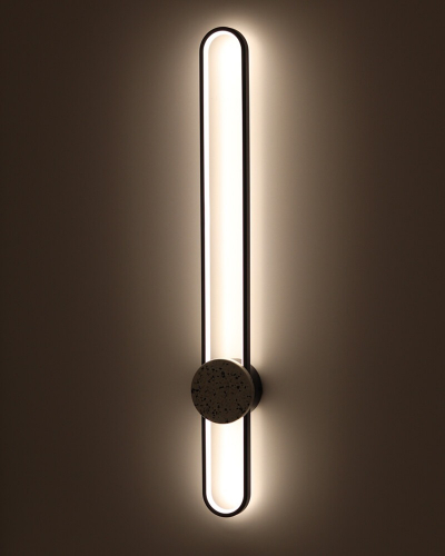 Світильник настінний бра Goldlux Florentyna 24W 4000K IP20 чорний 333926