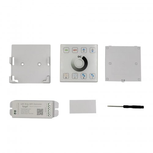 Диммер с сенсорной панелью Prolum 5-24V 18A Wi-Fi TUYA HomeLink 404017