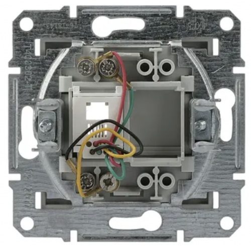 Розетка телефонная RJ11 4 конт. Schneider Asfora Бронза EPH4100169