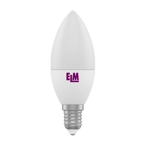 Світлодіодна лампа ELM С37 6W PA10 E14 4000