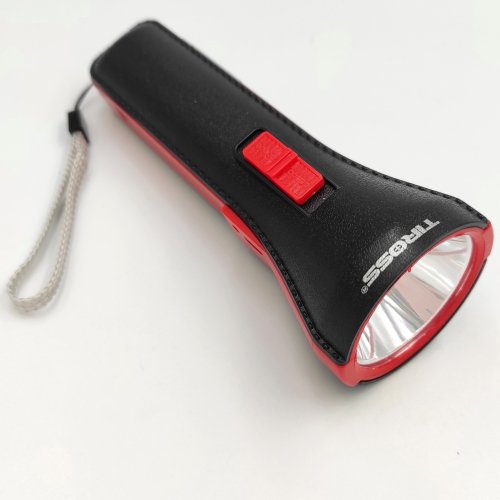 Портативный светодиодный аккумуляторный фонарик Tiross 3 Вт LED 1200mAh черный TS-1851