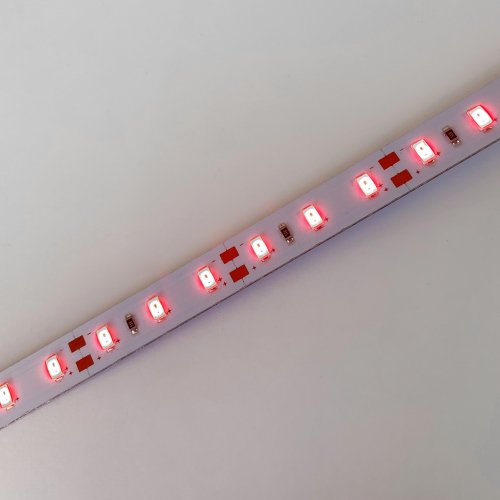 LED лінійка Biom Premium BRT 5630-72 SMD5630 24W 12V зі скотчем червоний 12595