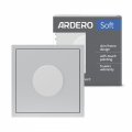 Диммер Ardero EV111D-S 100W Soft поворотный серебро 8722
