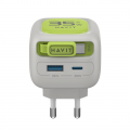 Мережевий зарядний пристрій HAVIT UC251 GaN 35W USB-A+USB-C з кабелем USB-C HV-UC251-GYGN