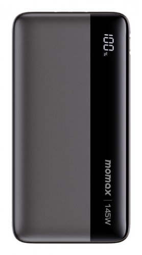 Портативное зарядное устройство (повербанк) Momax 25000mAh USB-C BLACK IP150D