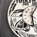 Стильные часы из дерева настенные 7Arts Volkswagen CL-247