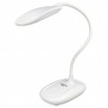 Настільна LED лампа акумуляторна Lebron L-TL-7706WH гнучка 5W 3000-6500K білий 15-13-50