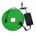 Світлодіодний неон Prolum KIT SMD2835 6x12 120шт/м 8W/м IP68 12V зелений 120080 Світлодіодний неон Prolum KIT SMD2835 6x12 120шт/м 8W/м IP68 12V зелений 120080