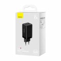 Сетевое зарядное устройство Baseus Wall Charger GaN5 Pro 65W 2xUSB-C+USB 1155 Сетевое зарядное устройство Baseus Wall Charger GaN5 Pro 65W 2xUSB-C+USB 1155