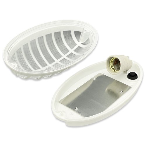LED светильник уличный Horoz Teb Elektrik Aqua Бра Е27 с решеткой IP54 400-000-111