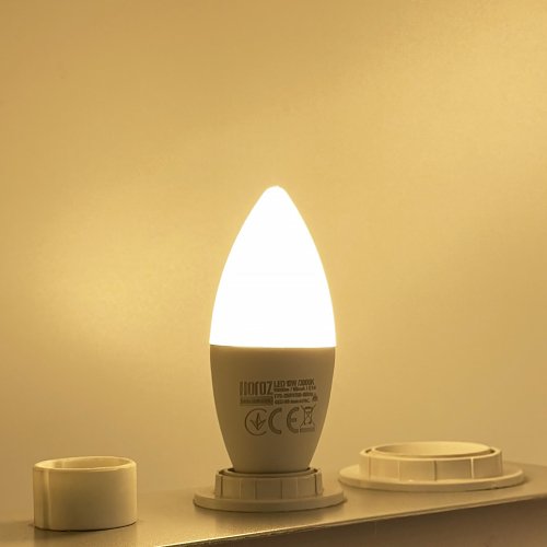 Світлодіодна LED лампа Horoz свічка ULTRA-10 10W E14 3000K 001-003-0010-020