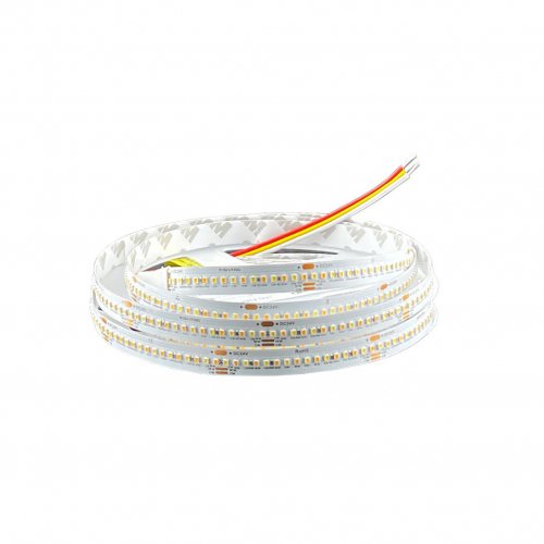 LED лента Rishang SMD2025 288шт/м 14.4W/м IP20 24V 2700K+5700K R00V8HC 19859