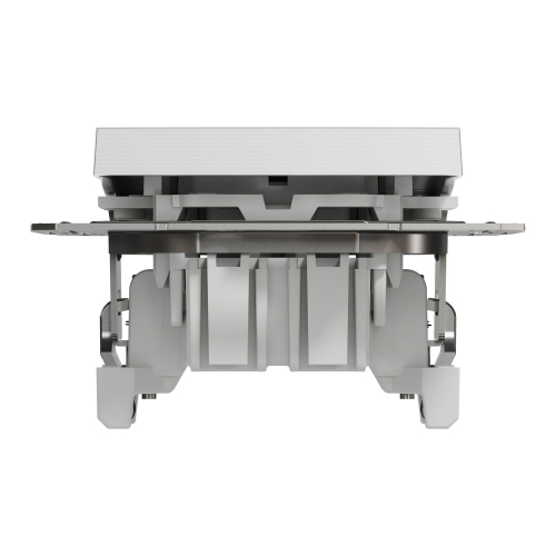 Переключатель одноклавишный перекрестный Schneider Asfora Алюминий EPH0500161