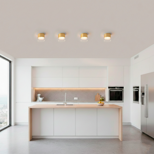 LED cветильник Eurolamp для ламп GX53 золото LH-GX53(golden)