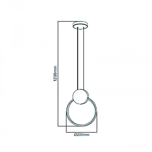 LED светильник подвесной Horoz ALWAYS 11W 4000K 019-073-0011-020