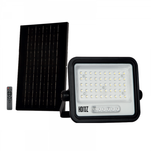 Світлодіодний LED прожектор на сонячній батареї Horoz TIGER PRO 100W 3CCT 3000/4500/6500K IP65 068-012-2100-010