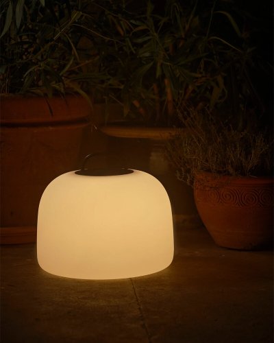 Настольная LED лампа Nordlux Kettle аккумуляторная уличная 7W 2700K IP65 USB черный 2018013003