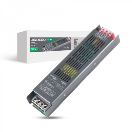Блок питания Ardero для LED ленты LB008 120W 12V IP20 (80576) 8461