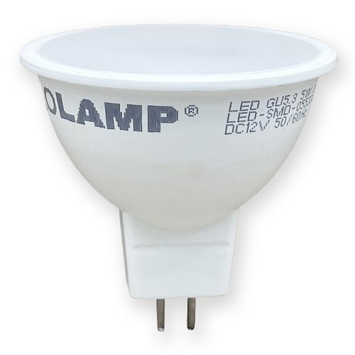 LED лампа Eurolamp ECO серия "P" MR16 5W GU5.3 3000K 12V LED-SMD-05533(12)(P)