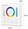 Настенный смарт пульт Mi-Light Smart touch панель RF2.4GHz Dual White/RGB/RGBW/CCT BL0