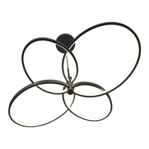 LED світильник підвісний Goldlux Ribbon 37W 4000K чорний 335982