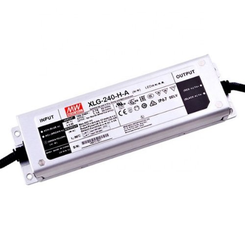Блок питания Mean Well 240W 27-56V 6.66А IP67 XLG-240-H-A