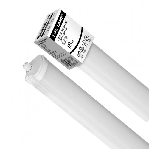 Лінійний LED світильник Eurolamp лінійний 18W 5000К 600мм LED-FX(0.6)-18/5(S)