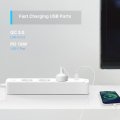 Умный Wi-Fi фильтр-удлинитель Tapo TP-LINK 3 розетки/3USB 1.5м белый P300