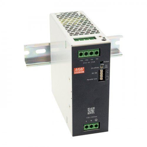 Блок питания на DIN-рейку Mean Well 480W 13.3A 36V XDR-480E-36