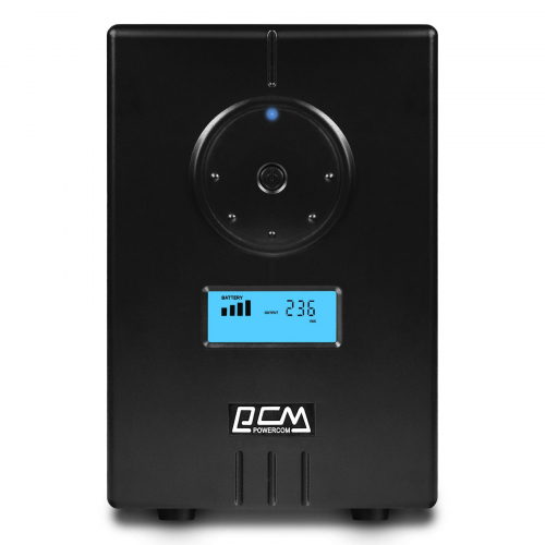 ДБЖ безперервної дії Powercom Infinity (INF) 3000VA 1800W з LCD-дисплеєм INF3000