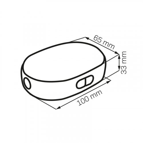 LED світильник вуличний Goldlux K4 на сонячній батареї 1W 3000-6500К IP44 330956