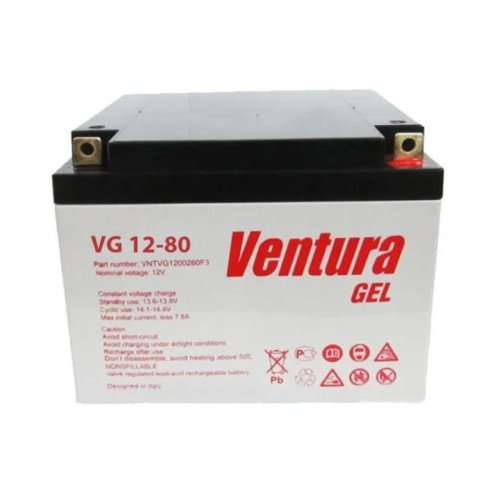 Аккумуляторная батарея Ventura 12В 80А*ч VG 12-80 Gel