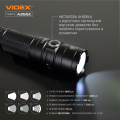 Портативный светодиодный аккумуляторный фонарик Videx A355C 4000Lm 5000K IP68 VLF-A355C