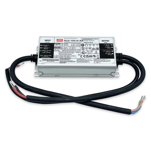Блок питания Mean Well 100W 27-56V 2.78А IP67 XLG-100-H-AB