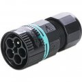 Силовий роз'єм Techno Mini-TEEPLUG D7-12 IP68 (вилка + розетка) THB.387.A5A + THB.387.B5A