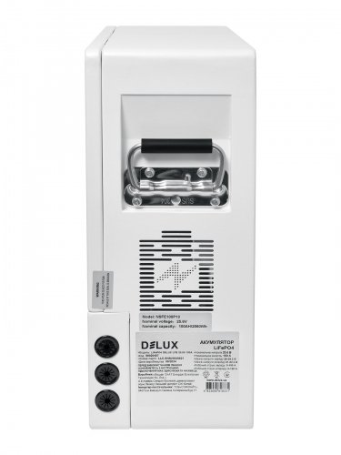 Акумулятор Delux LiFePO4 літій залізо фосфатний 25.6В 100 Аг 90020407