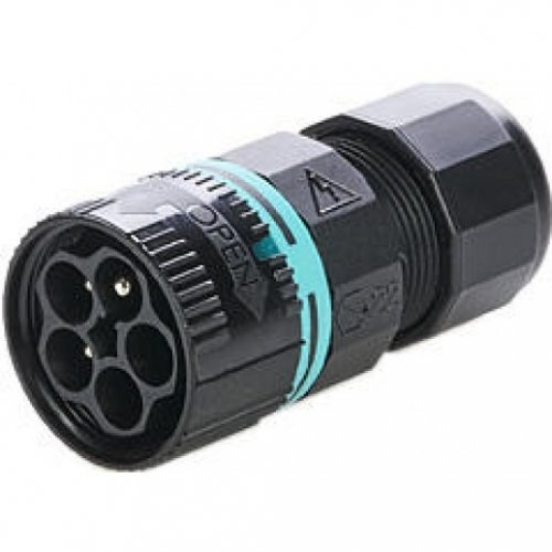 Силовий роз'єм Techno Mini-TEEPLUG D7-12 IP68 (вилка + розетка) THB.387.A5A + THB.387.B5A