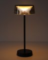 Настільна LED лампа Goldlux Casablanca акумуляторна вулична 2700K IP44 на сонячній батареї чорний 329899 Настільна LED лампа Goldlux Casablanca акумуляторна вулична 2700K IP44 на сонячній батареї чорний 329899