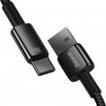 Кабель соединительный зарядный Baseus Tungsten Gold Type-C to Type-C 100W 1м черный bas-100 Кабель соединительный зарядный Baseus Tungsten Gold Type-C to Type-C 100W 1м черный bas-100