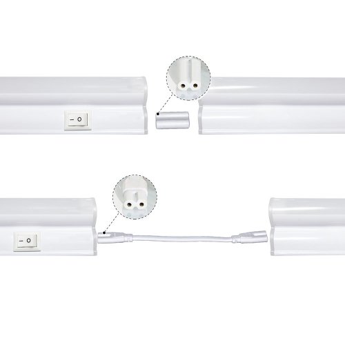 Лінійний LED світильник інтегрований EVROLIGHT IТ-5-900 12W 6400K з вимикачем 000056898