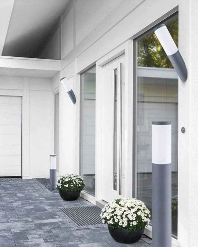 Вуличний світильник стовбчик Polux OSLO E27 IP44 300959