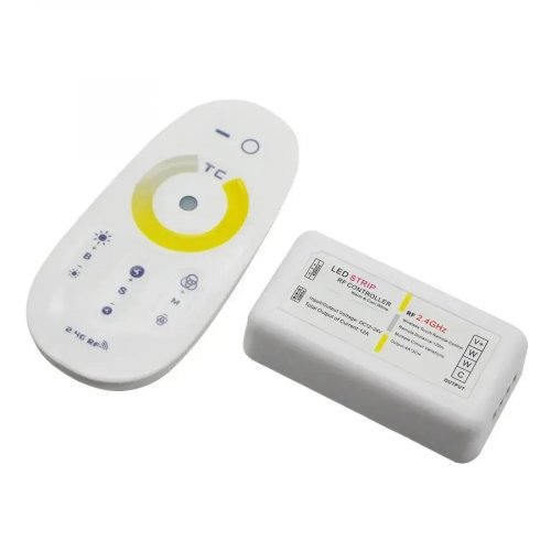 Диммер Prolum ССТ RF 18A 12-24V TOUCH для светодиодной ленты с креплением 401014