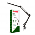 Настільна LED лампа Eurolamp 10Вт 2800-6500К чорна на струбціні LED-TLS-10W(black)