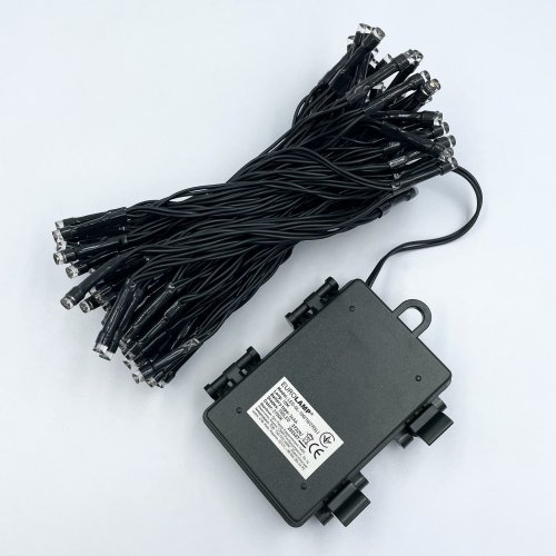 Вулична Led гірлянда Eurolamp 100шт 10м теплий білий LED-GL-100/10/27(SL)
