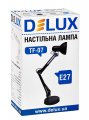Настільна лампа DELUX TF-07 E27 Сріблястий 90012376