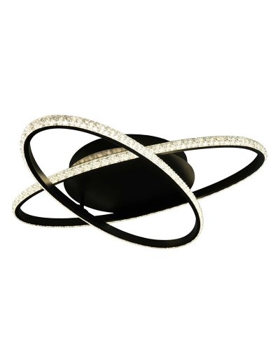 Люстра пристельова Goldlux Diana LED 34W 4000K чорний 336729