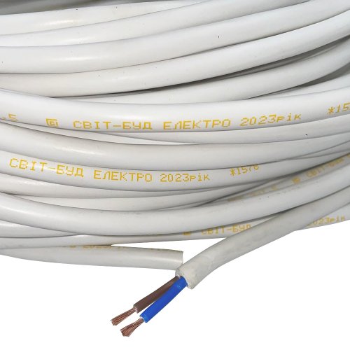 Монтажний кабель Світ-Буд Електро ПВС 2х1.5 52-30-07