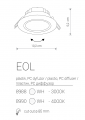 Світильник точковий Nowodvorski EOL LED 5W 3000K IP44 8988