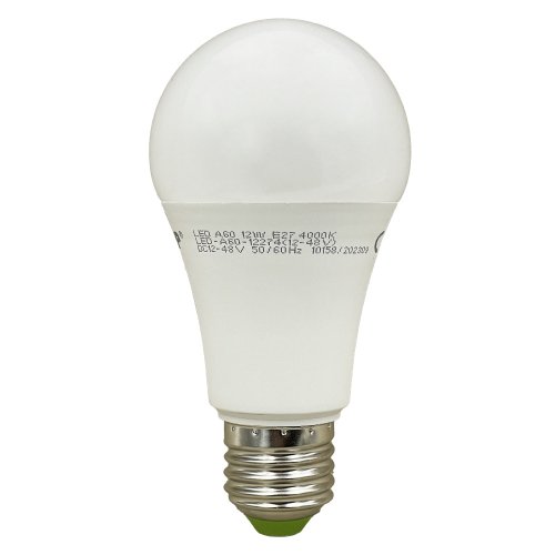 LED лампа Eurolamp ECO A60 10W E27 4000K LED-A60-10274(12-48V)